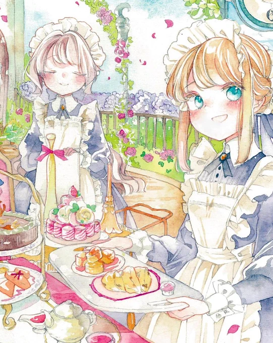 フリルと髪の毛とふわっとした雰囲気を描くのが好きです🌸

#絵柄が好みっていう人にフォローされたい 