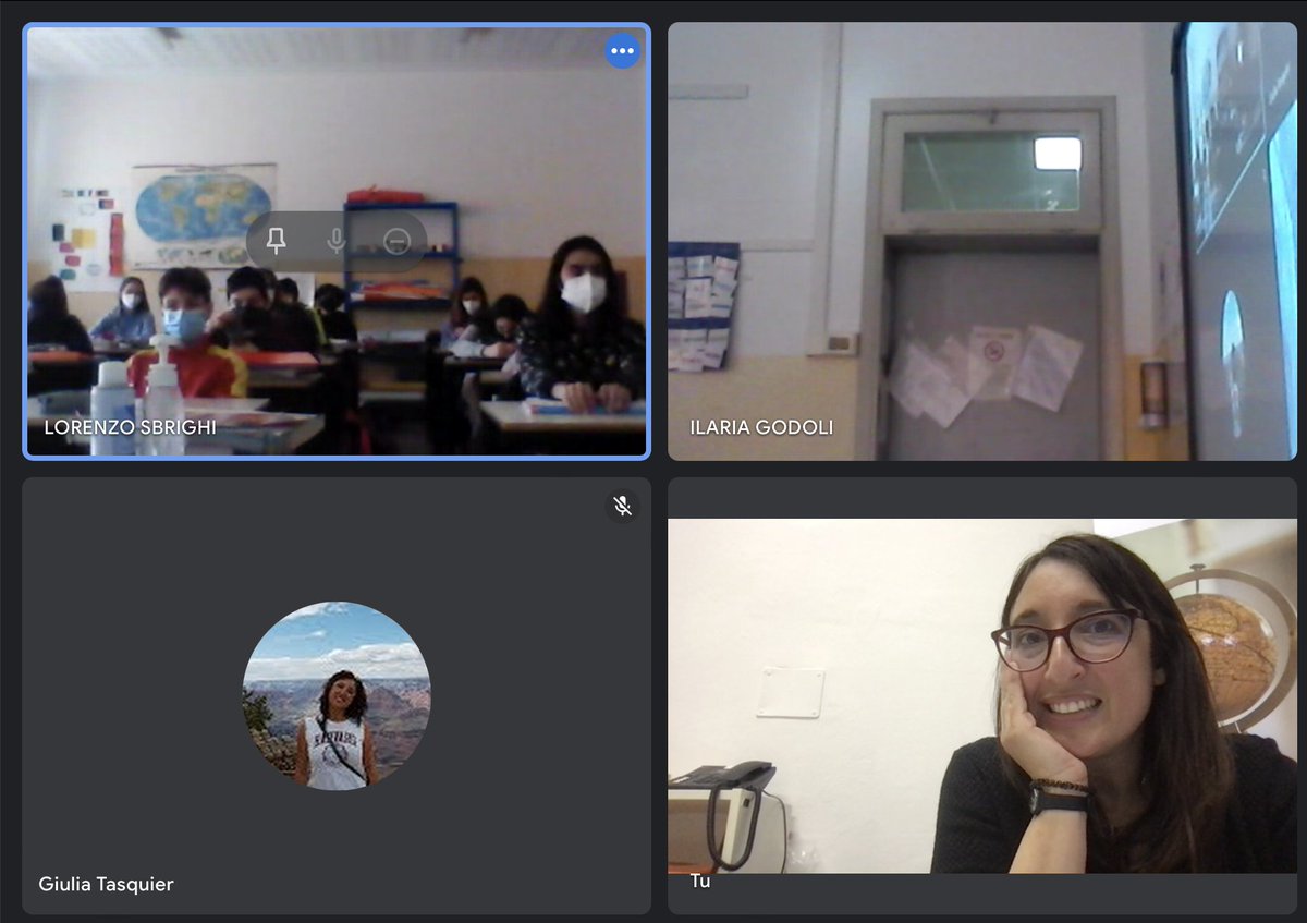 GiuliaTasquier's tweet photo. Discussing #ClimateChange #sustainability #SDGs #transformativechange #cCHALLENGE
With the eighth grade classes of the IC of Meldola, thanks to their fantastic math and science teachers who together again have chosen to do this path😊
@SEAS_SciEdu project in action!! https://t.co/FDxL3PFvSv