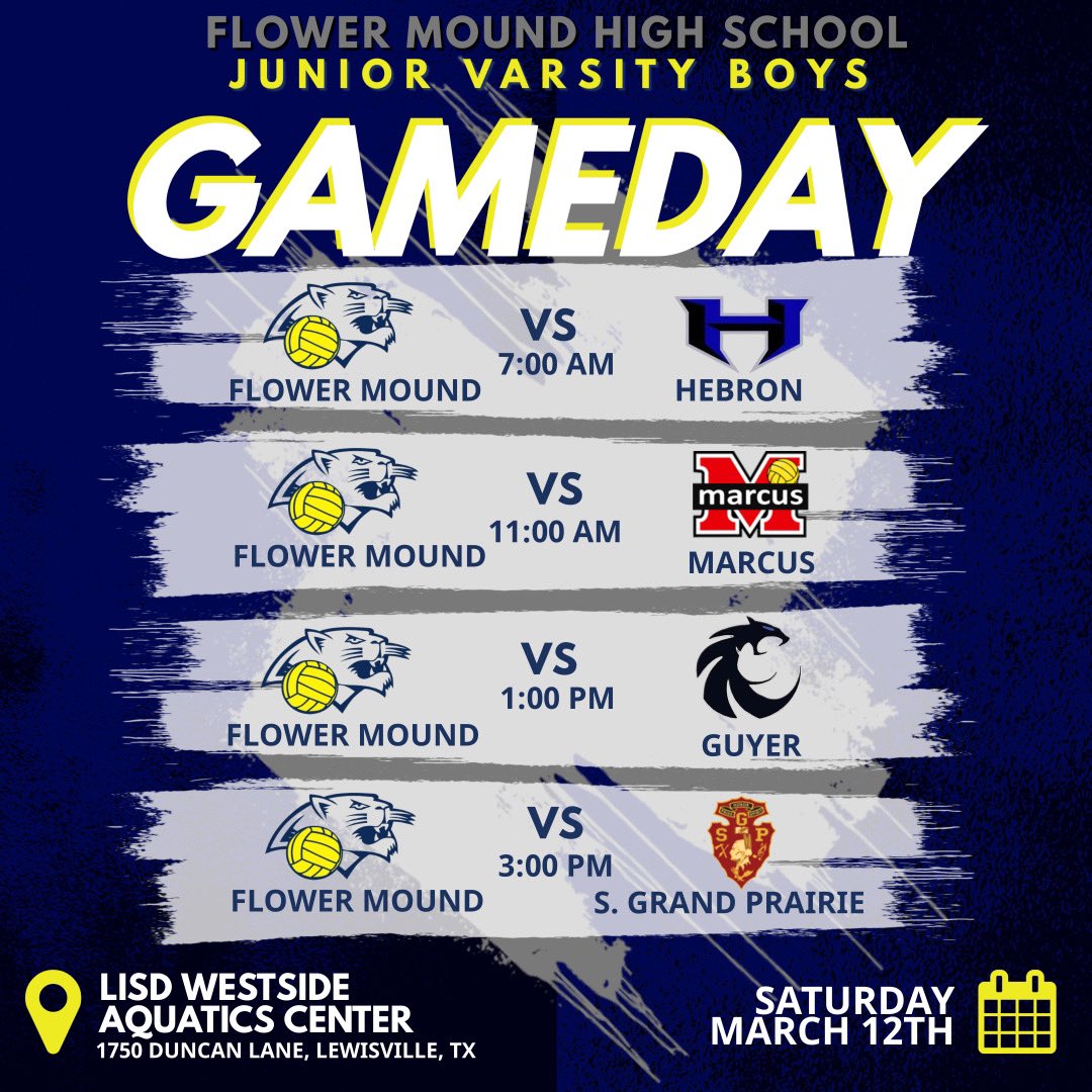 waterpolofmhs's tweet photo. JV Boys with a packed schedule today at the #FMSpringClassic…4 Games 😲…Get these guys a @redbull they’re going to need it! #ActivateBeastMode #SponsorUs #JagNation #JagWaterPolo https://t.co/qxghgVd8oU