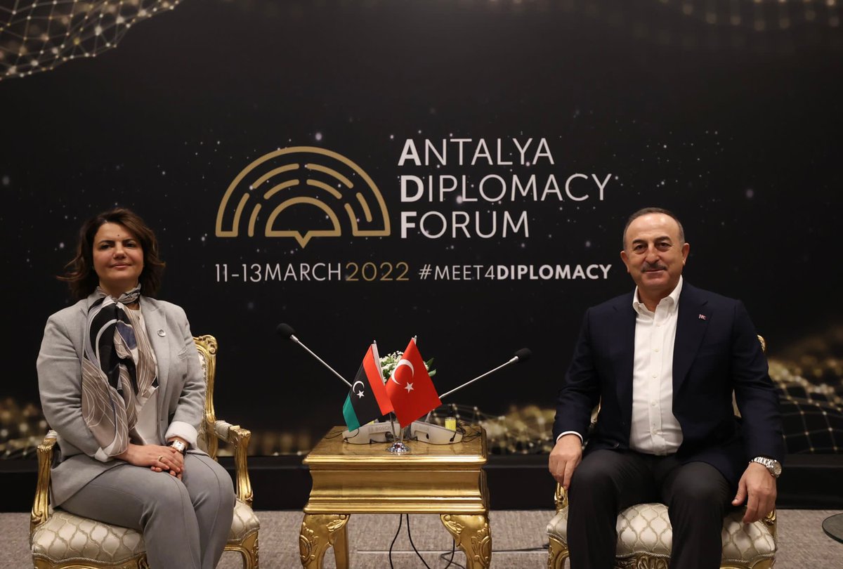🇹🇷🇱🇾 Dışişleri Bakanı Mevlüt Çavuşoğlu, Antalya Diplomasi Forumu kapsamında Libya Dışişleri Bakanı ile görüştü.
#AntalyaDiplomacyForum