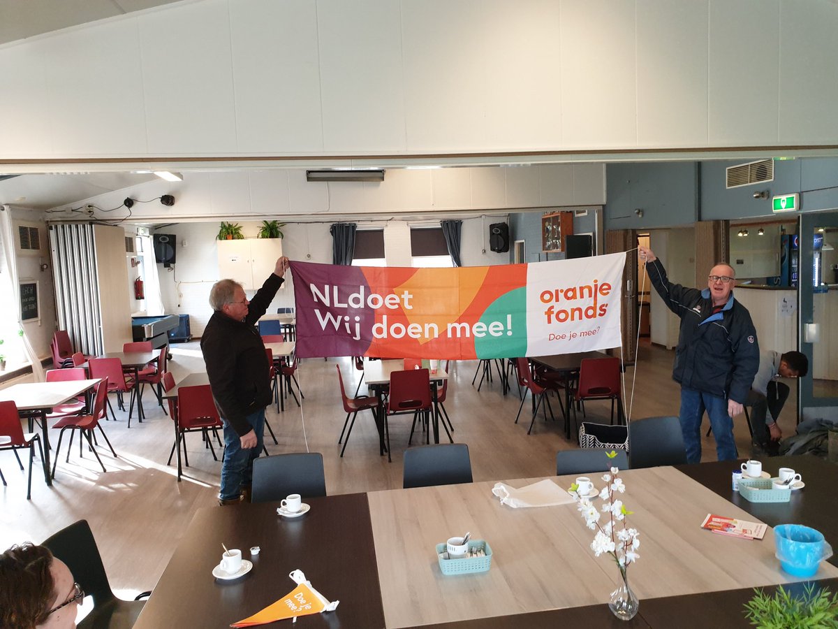 Het startschot is gegeven, #NLdoet #Emmeloord