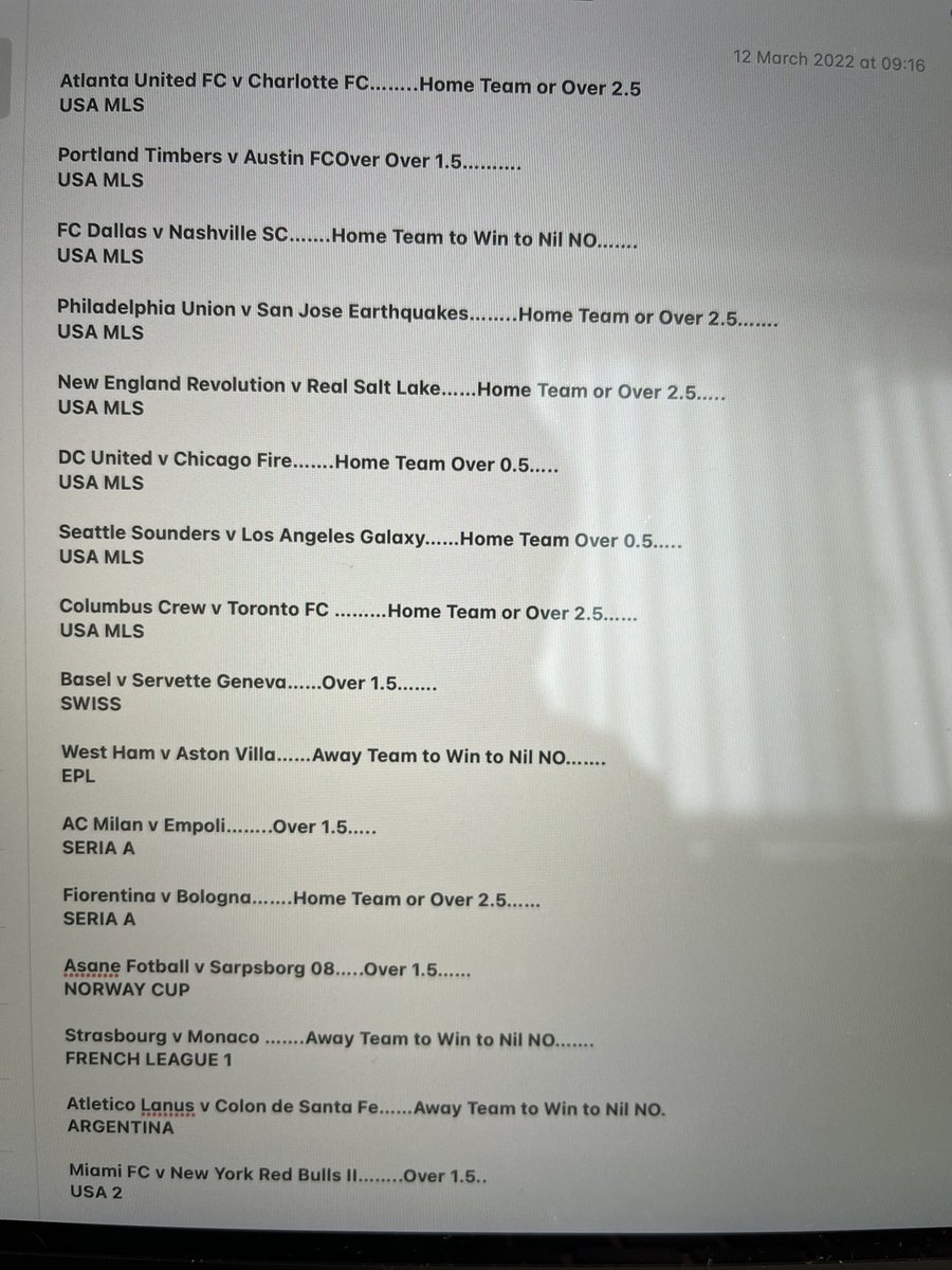 20 odds
200 odds
Sorry for the stress guys, play on your favorite bookie. Have a lovely weekend ❤️❤️