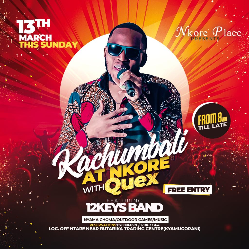 jayebazibwe22's tweet photo. Kachumbali at Nkore!!
Don't miss out tmw.
#QuexMusic https://t.co/sLAfSHXCYv
