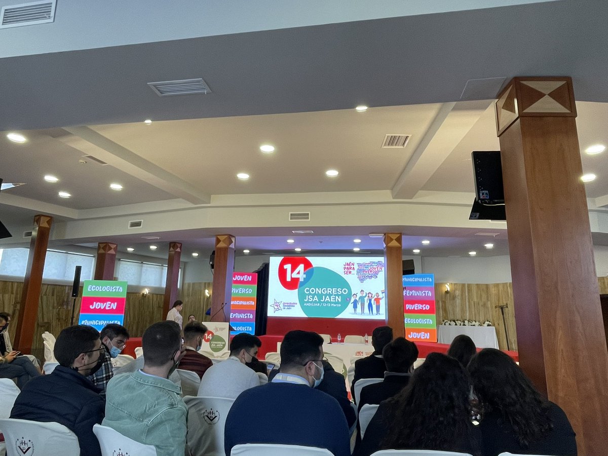 🌹 #14CongresoProvincialJSAJaén 🌹

ℹ️ Las #JSAJódar ya se encuentran en Andújar para el congreso provincial de #JSAJaén que tiene lugar hoy y mañana.

➡️ Fin de semana de análisis, debate político y socialismo afectivo.

#14CongresoJSAJaén #JSAJódar #JSAJaén