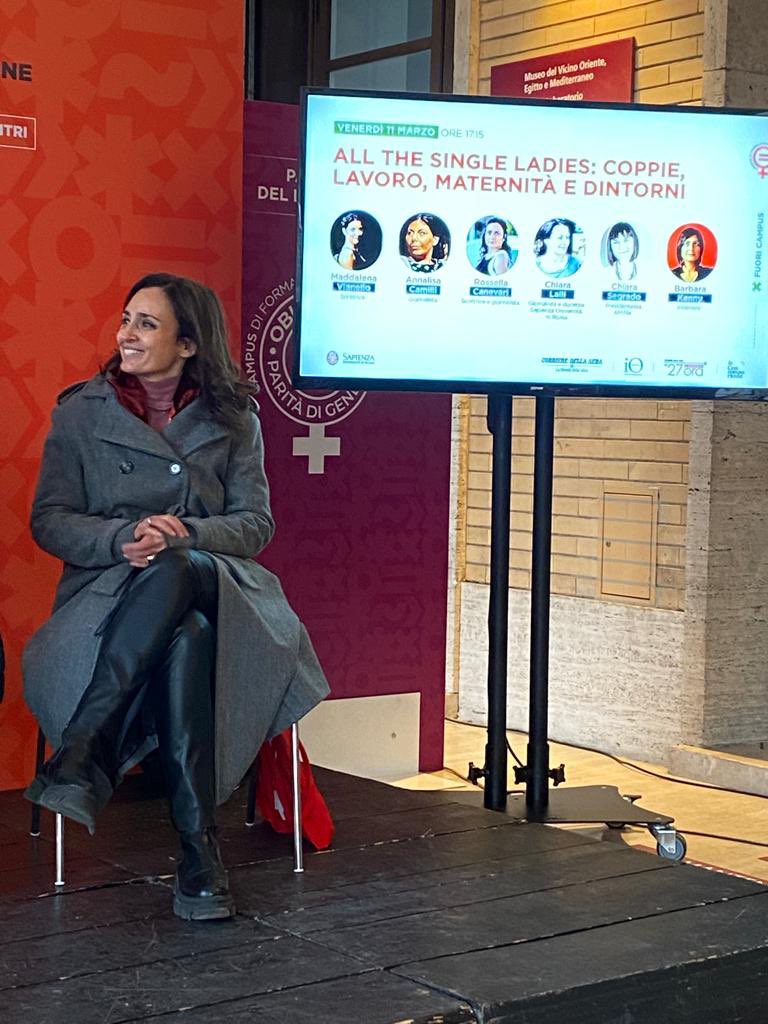 rosscaneva's tweet photo. #obiettivo5 #genderequality❤️beeing here,bearing the testimony of my book #labambinadelfreddo at LaSapienza university in Rome was truly an honor, a joy. It makes me feel part of the ongoing change process that is investing women in Italy also if there is still a long way to go https://t.co/fMYRHu0Nqq