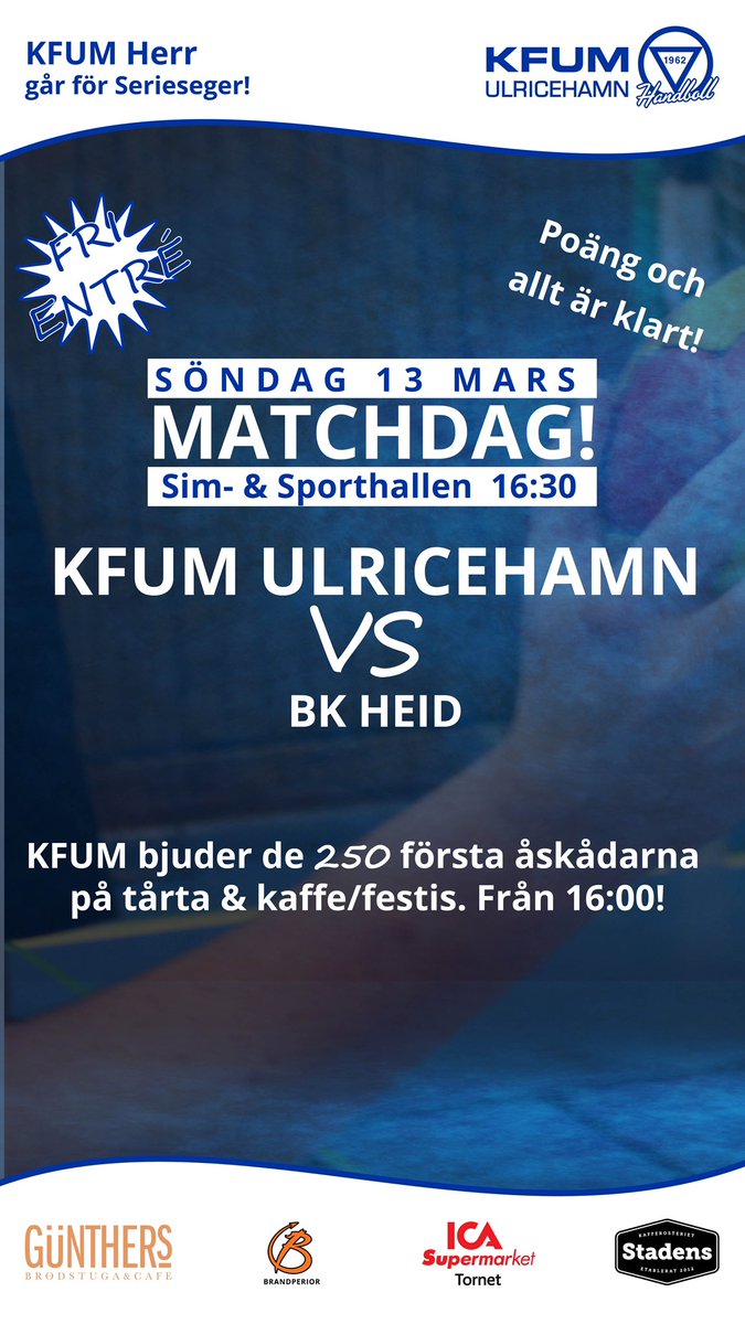 Bjuder på tårta under söndagen 😋