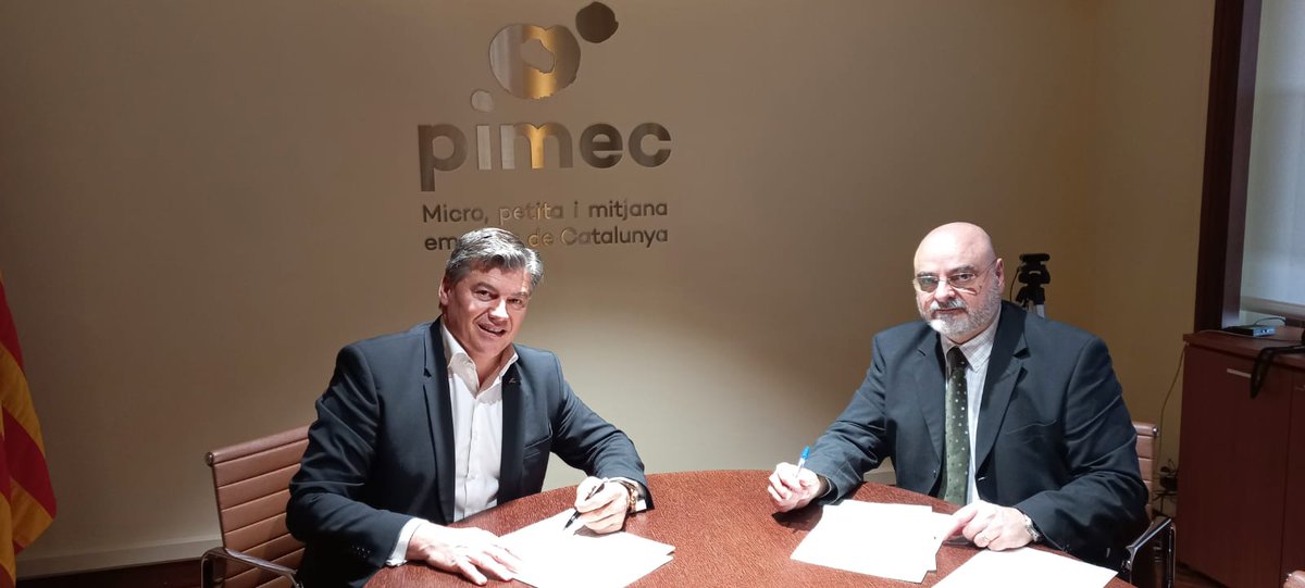 PIMEC y AJDSE firman un convenio de colaboración