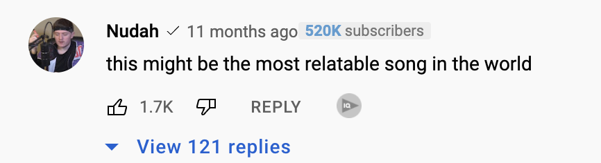 Why am I listening to Toby Keith at 4 AM and why is <a href="/shmegmoid/">Shmegmoid Johnson</a> the top comment