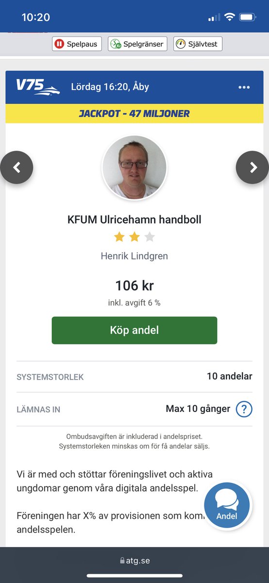 Kanske nån twitter-följare till oss som är intresserad av detta?
Provis till KFUM och chans på storvinst 😊
atg.se/icatornet