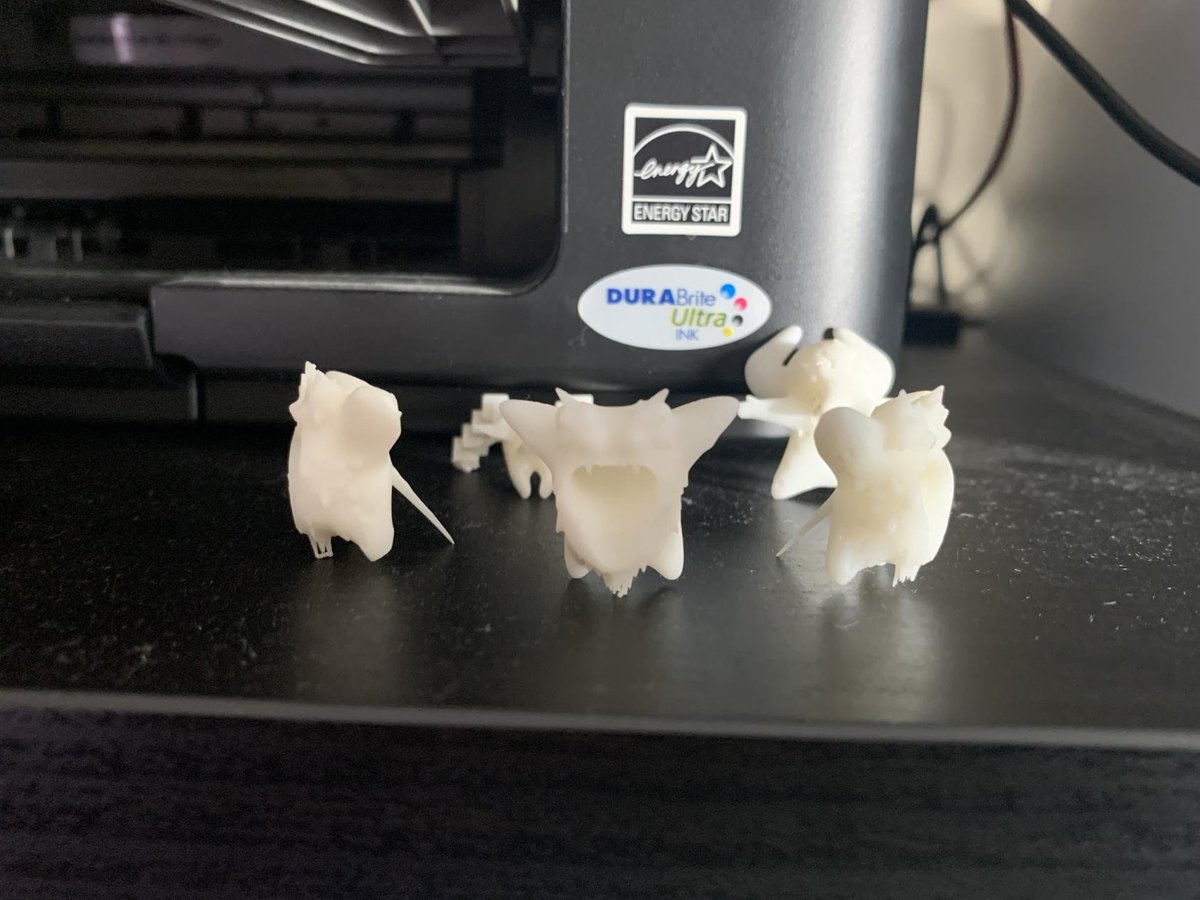 Lets do a #COMPETITION with both a physical and #RVN #NFT prize

Last year we printed some SynthMon with accompanying 1st edition 3D NFT

1 person will win both the physical and the digital prize!

Retweet, tag someone, and follow <a href="/NiftySynth/">SYNTH_🅁🅅🄽</a> to enter!

bit.ly/3tNV6KA