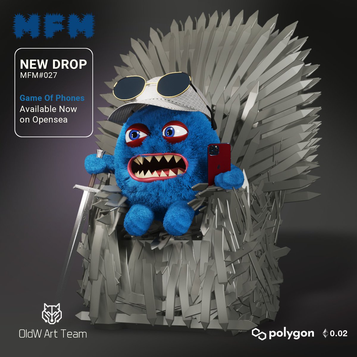 Meta Fluffy Monsters NFT tweet media