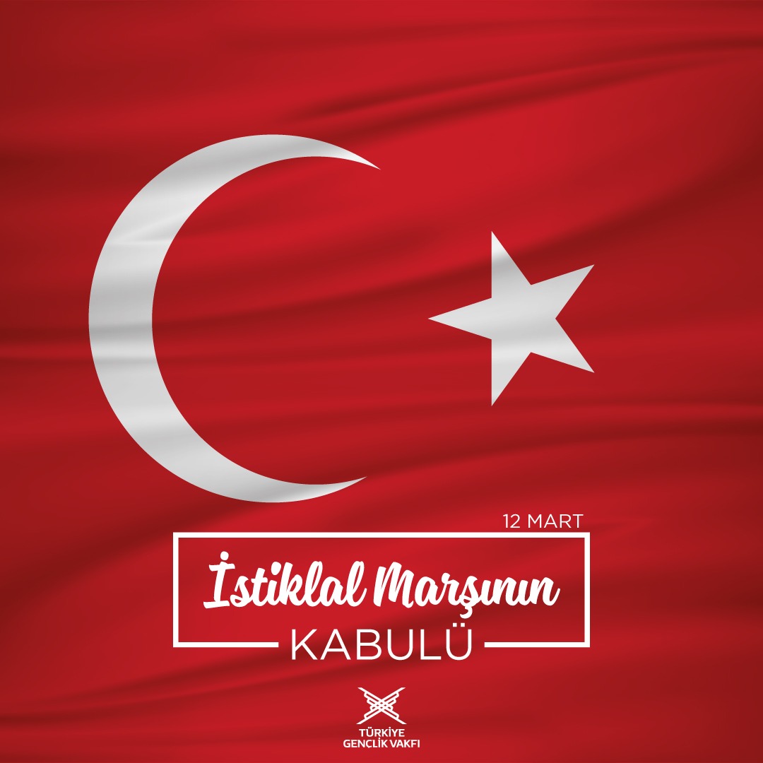 tugvanevsehir's tweet photo. Bağımsızlığımızın gür sesi, milletimizin istiklal mücadelesinin en veciz sembolü #İstiklalMarşı’mızın kabulünün 101. yıl dönümünü, yine aynı gururla kutluyoruz.

Bu vesileyle tüm milli mücadele kahramanlarımızı ve milli şairimiz #MehmetAkifErsoy’u rahmet ve minnetle yad ediyoruz. https://t.co/RUzZkBNF55