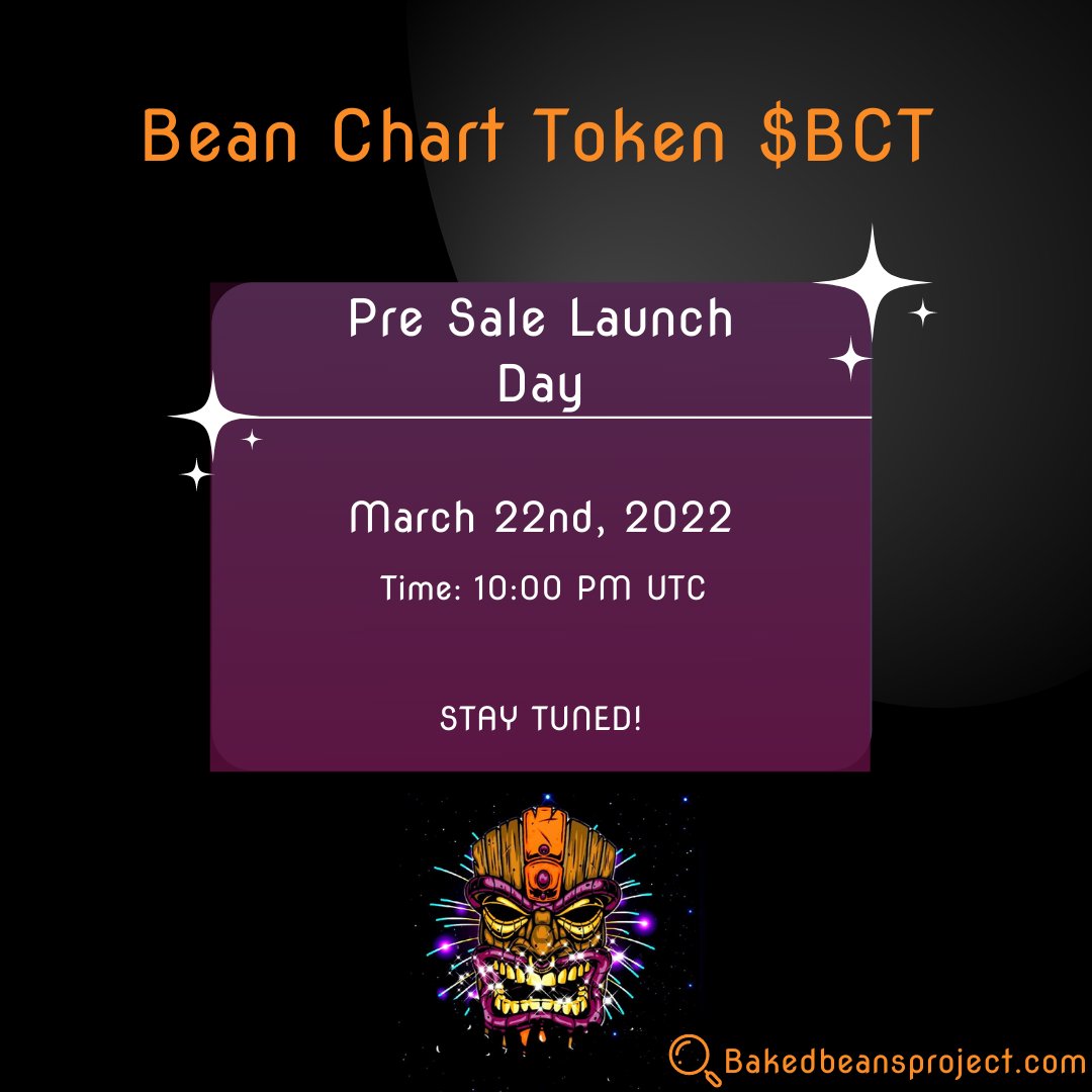 BeanChartToken's tweet photo. We'd like to formally announce and share a sneak peek of Bean Chart. This new token will form part of Baked Beans Ecosystem and will take real world on DeFi. For more details about presale, join our TG channels:

https://t.co/Z1mToEszog https://t.co/bAbT37ZawL

@BakedBeansMiner https://t.co/6cPLOYCEjk