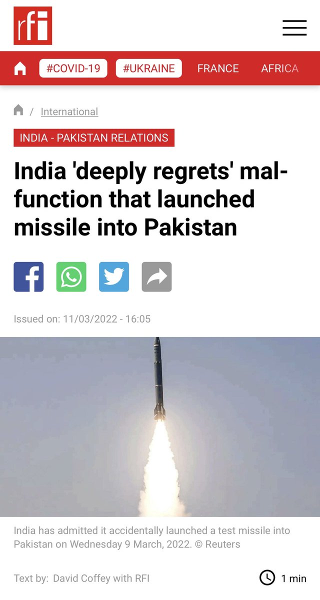 Zhchaudhri's tweet photo. Regret is not enough, India must take full responsibility and investigate the matter in a transparent and credible manner in the interest of regional peace and security. @SMQureshiPTI @ForeignOfficePk @OfficialDGISPR https://t.co/lo5oLOxizZ