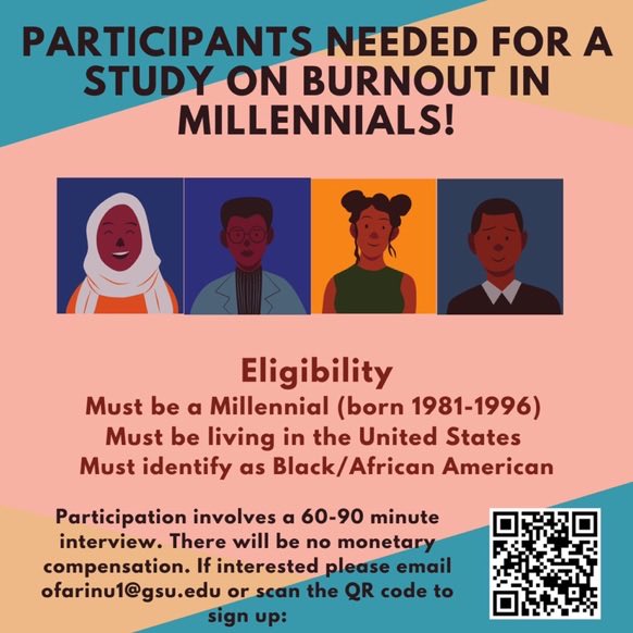 Let’s help a fellow grad student in Sociology! Please share if you can! #SOCAF #gradschool #Millennials #research #burnout 
gsu.qualtrics.com/jfe/form/SV_51…
