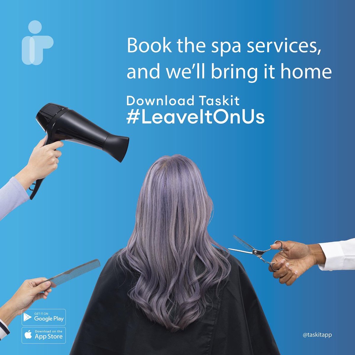 taskitapp's tweet photo. أسبوع عمل جديد؟ استعدي ودللي نفسك من البيت.💇🏻‍♀️💆🏻‍♀️ #تاسك_ات
⠀
Another working week? 
Get ready and pamper yourself fro home.💇🏻‍♀️💆🏻‍♀️#taskit https://t.co/y0yE6LWCB0
