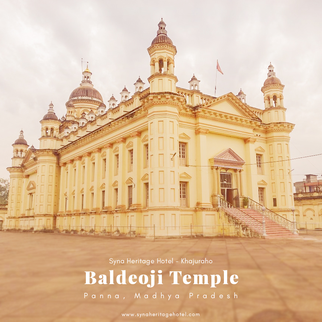synaheritage's tweet photo. The Baldeoji #temple in #Panna attracts tourists for its splendid architectural style. The Gothic feel of the temple is the center of attraction amongst tourists. Be mesmerized by its splendid #architecture and soak in divinity while you also enjoy the peaceful surroundings. https://t.co/6AlwZ2whAb