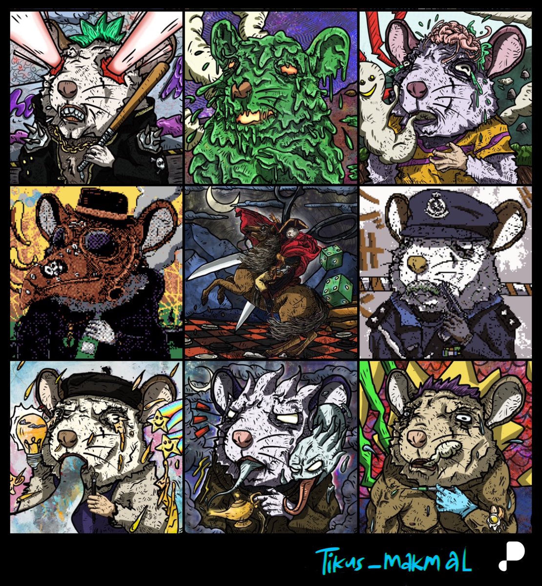 ⚠️Drop Update⚠️
🐁 Baru keluar labb, check it outt guys..

Retweet much appreciated.
Thank you very much🙏🏽

Link: app.pentas.io/user/0x5f8eeee…

3x Speciall:

TM 77 : app.pentas.io/nft/236981

TM X <a href="/hantu_pang/">HantuPang NFT</a> : app.pentas.io/nft/236986

TM X @abahMerah30 : app.pentas.io/nft/236990