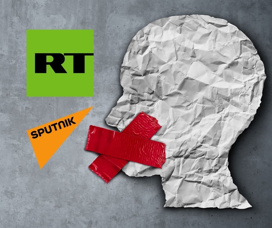 🚫😷 Periodistas de #Latinoamérica y #Europa rechazan #censura a medios rusos

📃Comunicado: "La decisión de silenciar a las cadenas <a href="/ActualidadRT/">RT en Español</a> y <a href="/SputnikMundo/">Sputnik Mundo</a>  (…) constituye un atentado a la libertad de información de los pueblos"

🖇️ t.me/embrusiamexico…