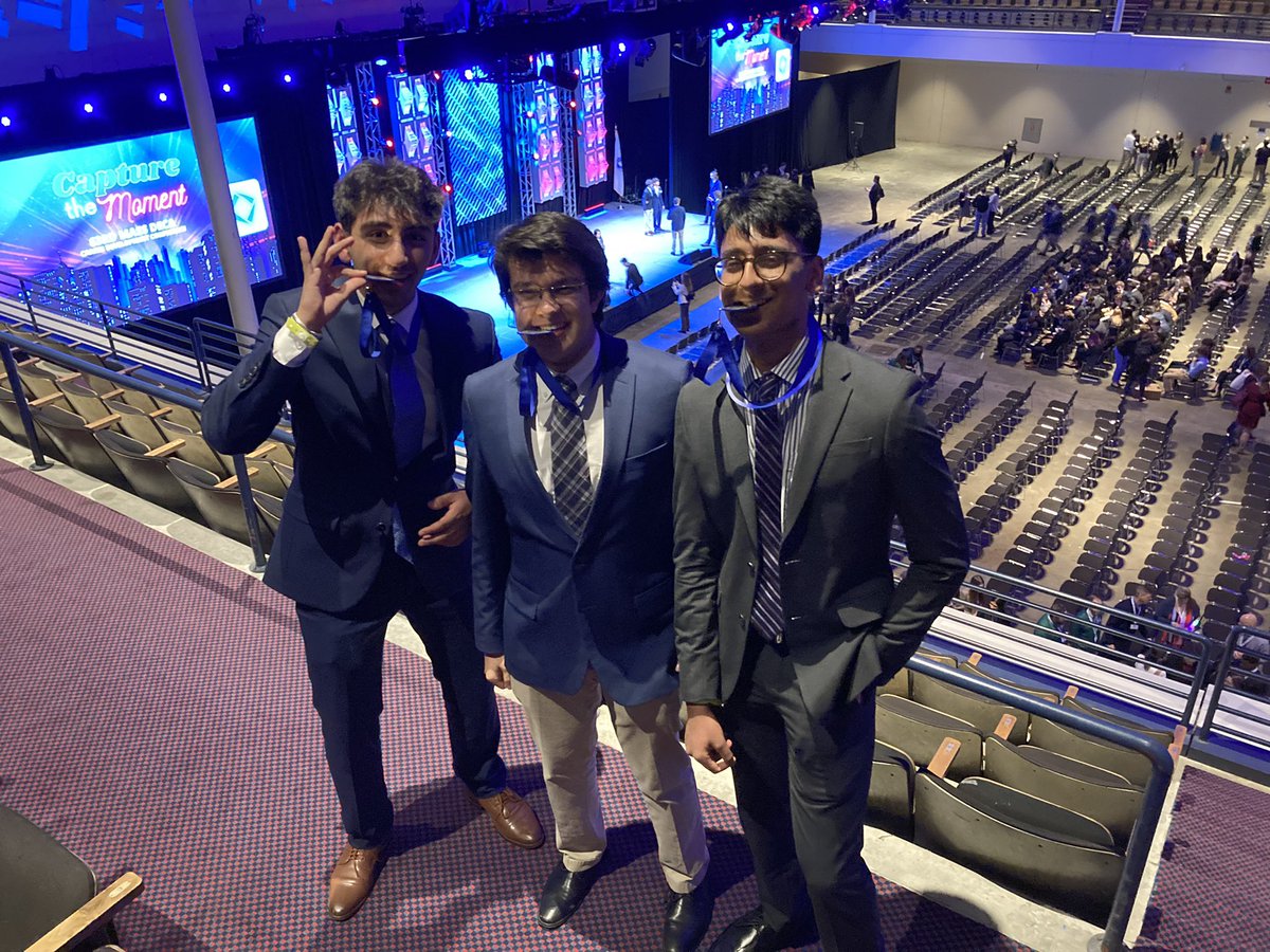 FranklinMA_DECA's tweet photo. Congrats to Aadhit Bhatia (‘22), Nipun Goel (‘22), Vayshnav Malhortra (‘22) for individually taking 3 of the top 6 exam scores in IMCS. You have made an indelible mark on our DECA chapter! 11 combined DECA years of experience paying off. @FranklinHS @FHSPantherbook @mass_DECA https://t.co/wWxj5l9qxb