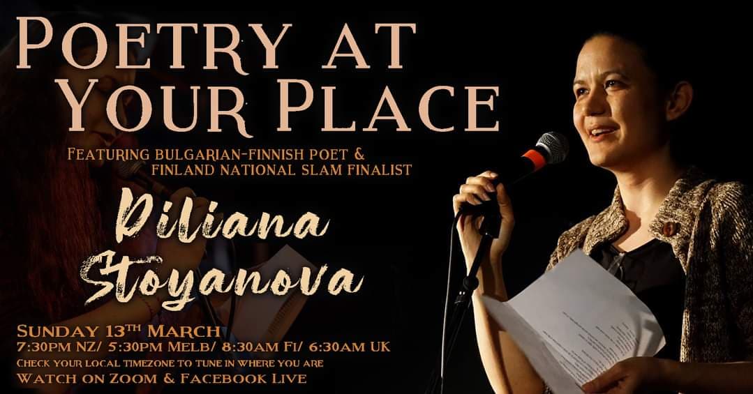 Looking forward to tomorrow's Poetry At Your Place feat. Diliana Stoyanova! We did music and vocal soundcheck yesterday and y'all are in for a treat! 💜

facebook.com/events/s/poetr…