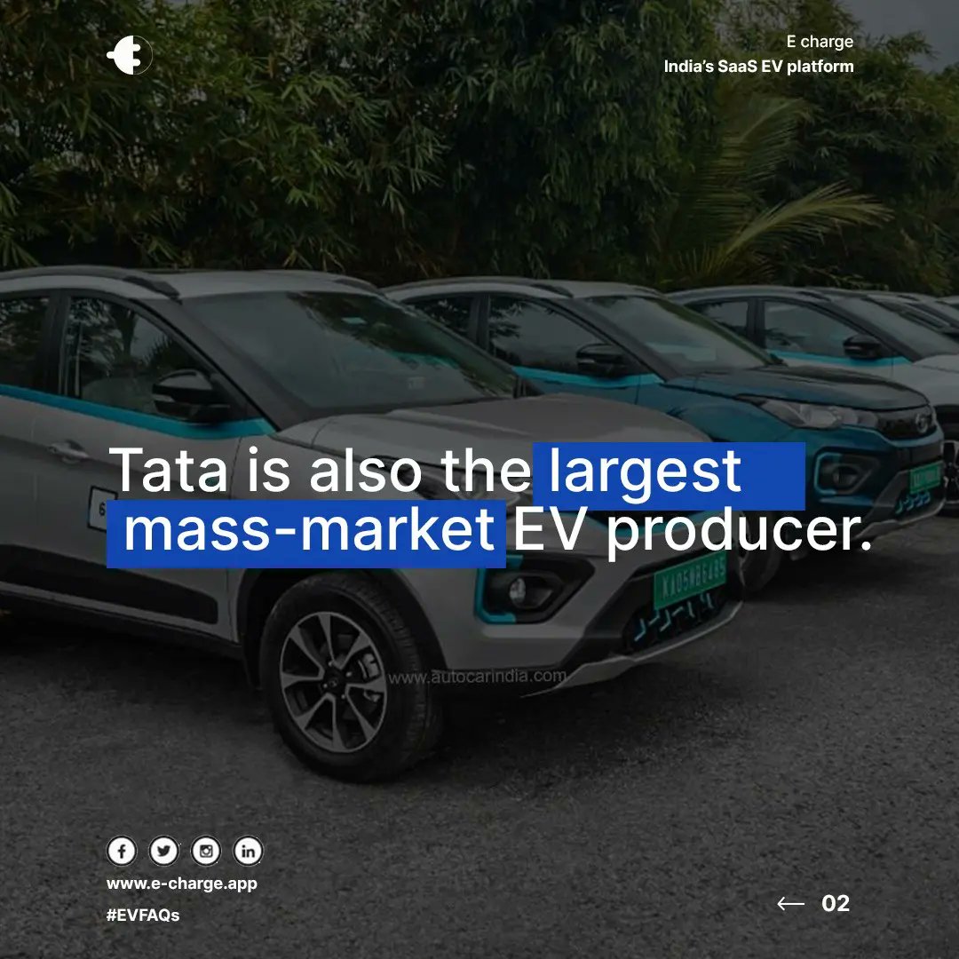 echarge_app's tweet photo. Tata Motors EV Initiative..

@Tatamotors #evindustry #electricvehicle #ev #electriccar #electricbike @RNTata2000 @TataCompanies @TataMotors https://t.co/Gf2LbkSDRY