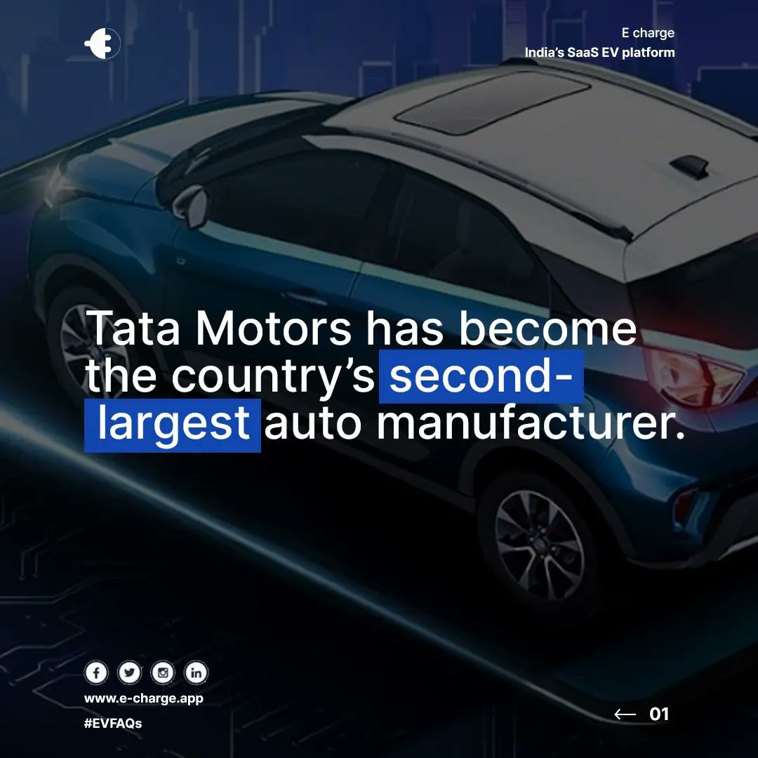 echarge_app's tweet photo. Tata Motors EV Initiative..

@Tatamotors #evindustry #electricvehicle #ev #electriccar #electricbike @RNTata2000 @TataCompanies @TataMotors https://t.co/Gf2LbkSDRY