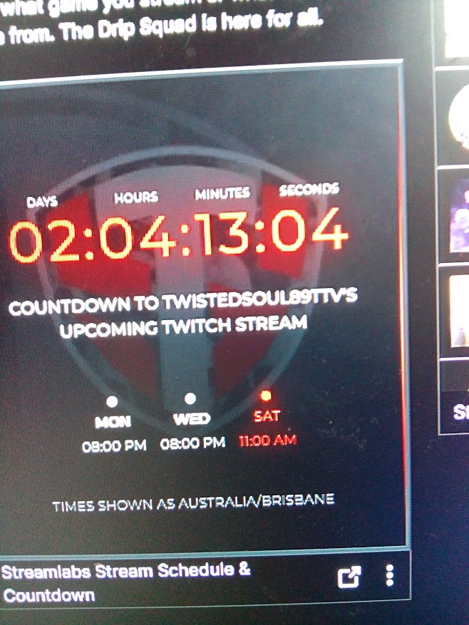 New schedule new me. I hope to see you all around sometime.