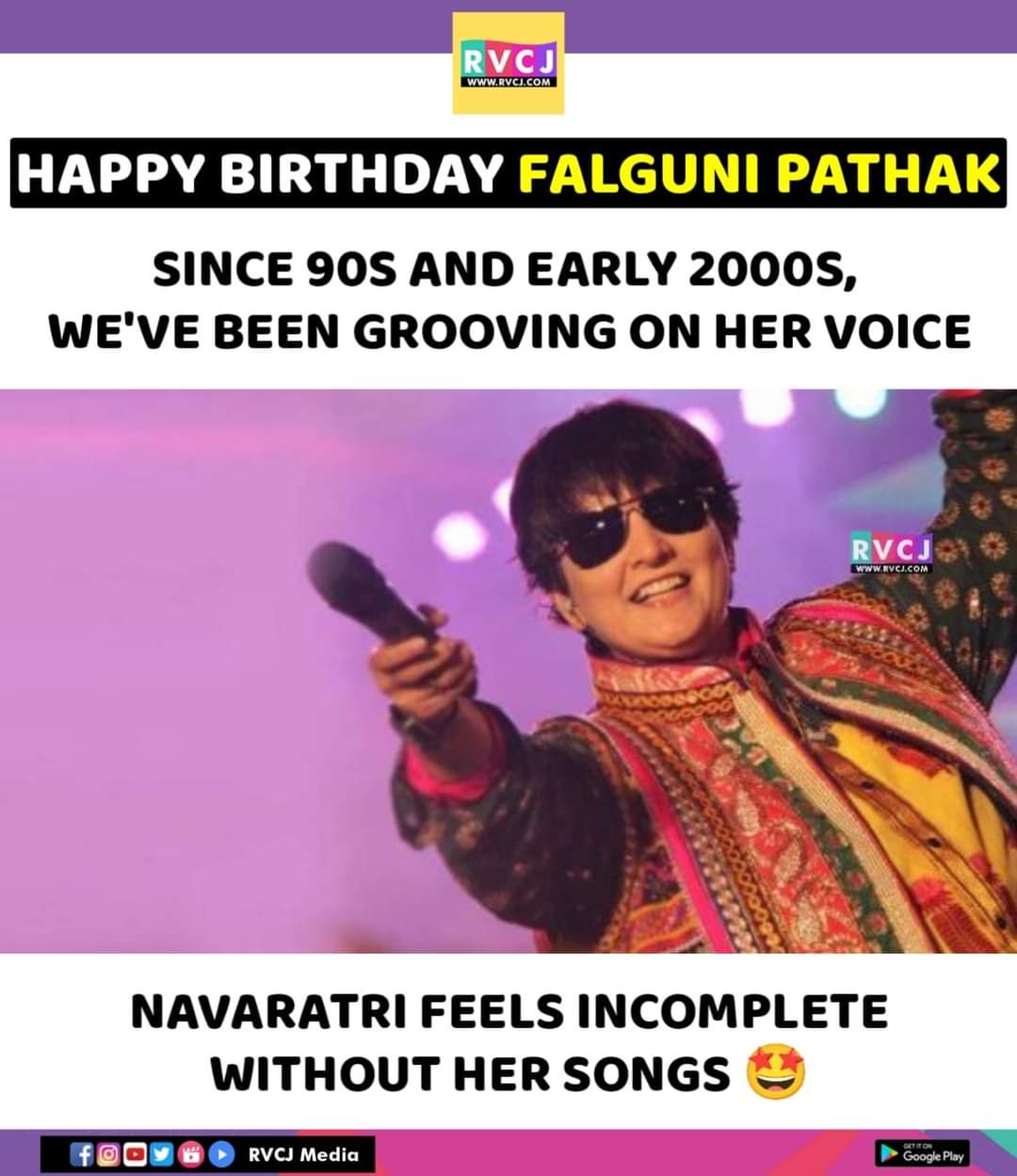 Happy Birthday Falguni Pathak!    