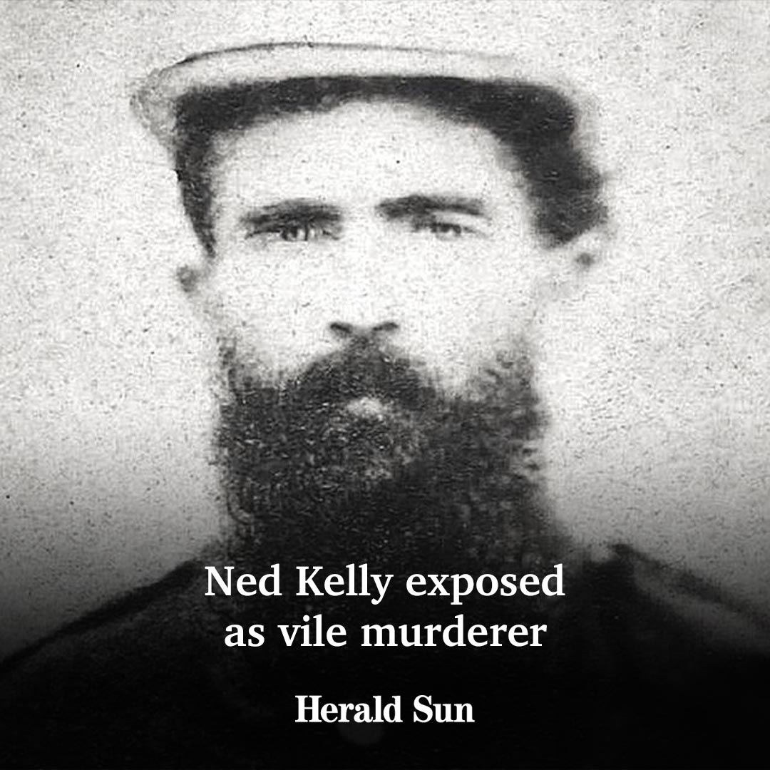 theheraldsun's tweet photo. Ned Kelly’s legend as a folk hero is torn down by a new account of how he and his “grotesque” brother mercilessly murdered three men – hunting one down like a wounded animal. FULL STORY > https://t.co/OlBFOSmIqx https://t.co/XhMaYRQ1sO