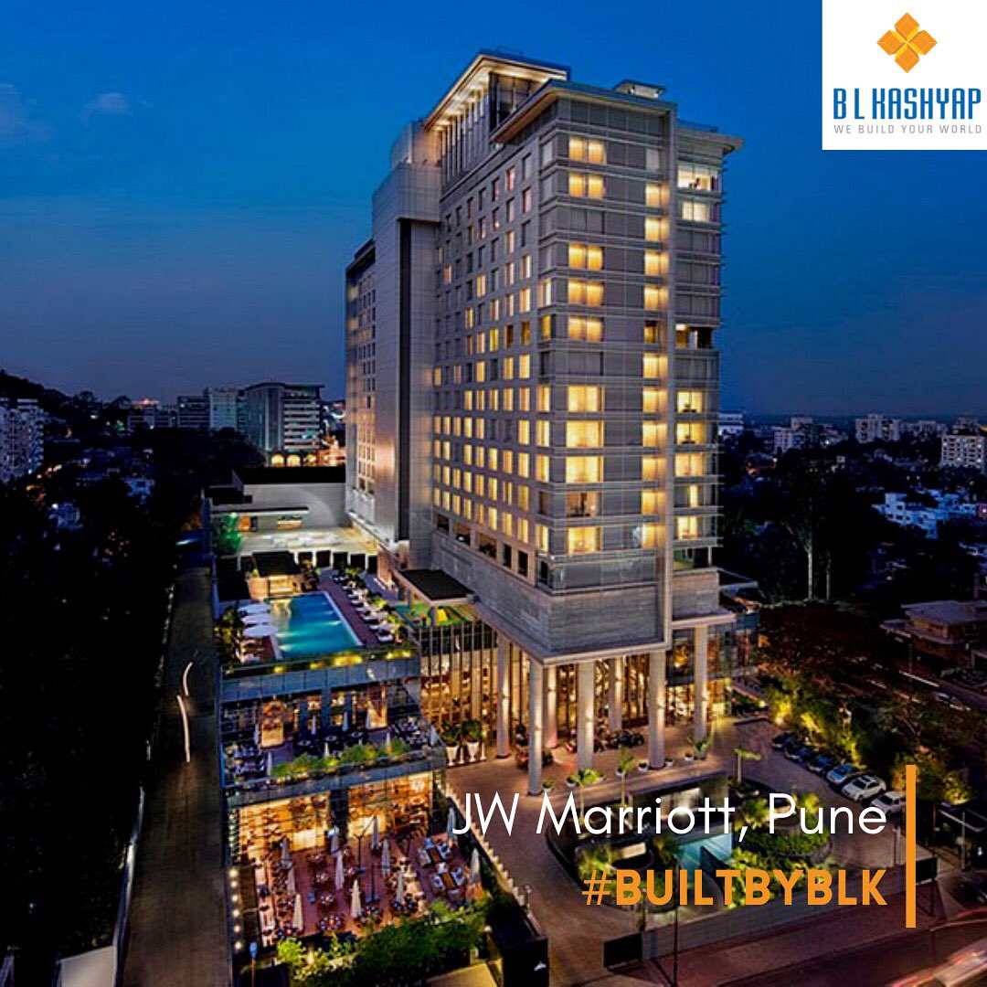 #BuiltByBLK JW Marriott, Pune is an award-winning 5-star property with 24 floors, 372 rooms, 43 suites, and 12 meeting rooms, making it an ideal destination for both business travelers and vacationing families.
#BLKConstructions #ProjectsByBLK #BLKConstructs #CommercialProject