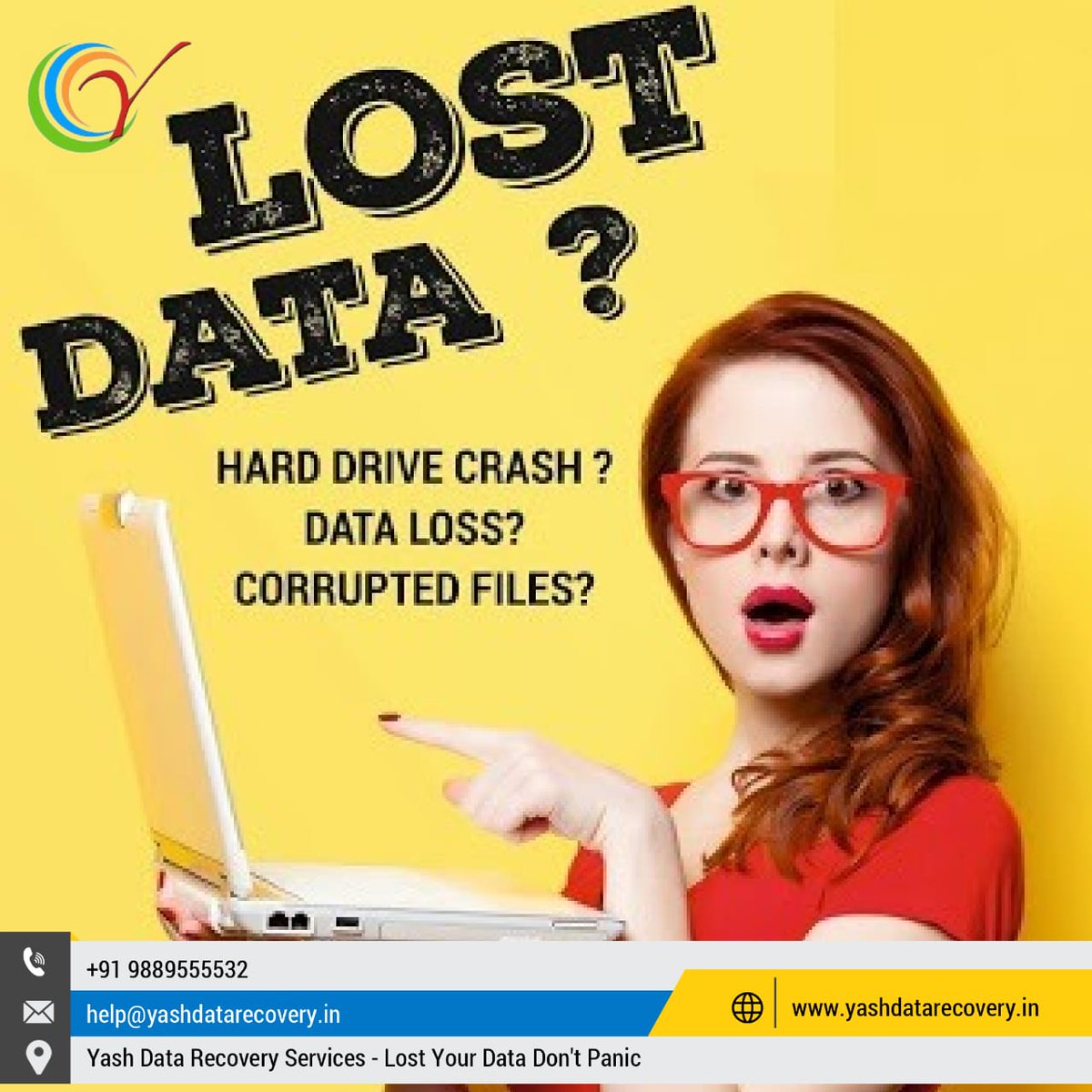 LOST YOUR DATA DO NOT PANIC
yashdatarecovery.in

#seagateexternaldatarecovery #toshibalaptopdatarecovery #yashdatarecovery #datarecoveryservices #damagehddrecovery #datarecoverycenter