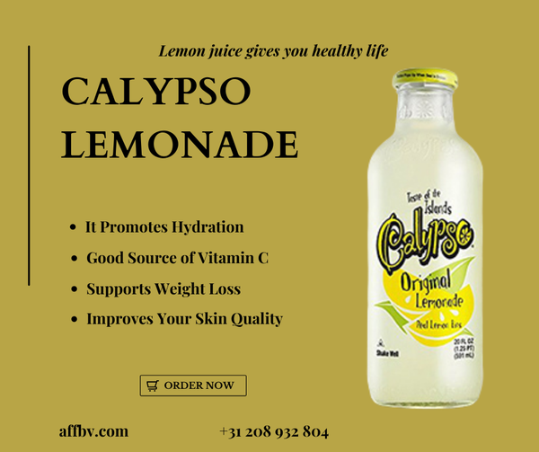 aff_bv's tweet photo. #CalypsoLemonade #OrderCalypsoLemonade #CalypsoLemonadesupplier #CalypsoLemonadeexporter #CalypsoLemonadedistributor #foodandbeverages #Netherlands - AFA Trading B.V. https://t.co/MJsO7kdbUy
