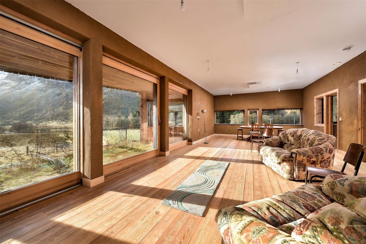 Blair House 🏡 | Innovative Eco Home In The Cairngorm National Park 

🗣“This really is a one of a kind property, with its energy efficient design and areas specially created to promote biodiversity”

📲 galbraithgroup.com/property/per22…

#EcoHome | #UniqueProperty | #Biodiversity | #Views
