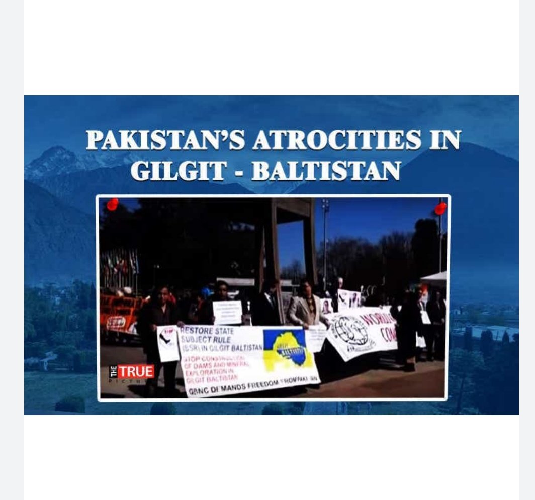imvicram's tweet photo. Killing of innocents in #GilgitBaltistan continues & even after 75yrs region has no representation in #Pakistan
#StandWithGilgitBaltistan
#AzadiForAzadKashmir
#StopHandsOfCruelty
#BraveSonsOfHunza #GilgitBaltistanAgainstPak
#FreeBabaJan #PakAttrocitiesInGilgitBaltistan https://t.co/IsuCWAuPGw