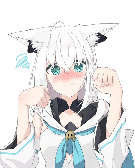 #絵柄が好みっていう人にフォローされたい
白上!!!! 