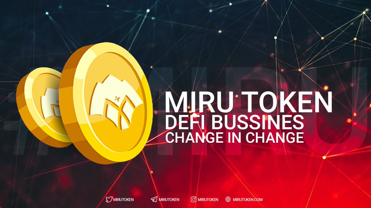 mirutoken's tweet photo. ✅ Our main task is to create an organized society to fight unemployment and ultimately spread wealth🔆🌎
#MIRUTOKEN

We are very committed #MIRUarmy to our community and we will do our best

Join #MIRUTOKEN 
👇👇👇👇👇👇👇
https://t.co/l5X22cWzZY 
https://t.co/yc0YZqMVcg
#miru https://t.co/irNAYhhQUq