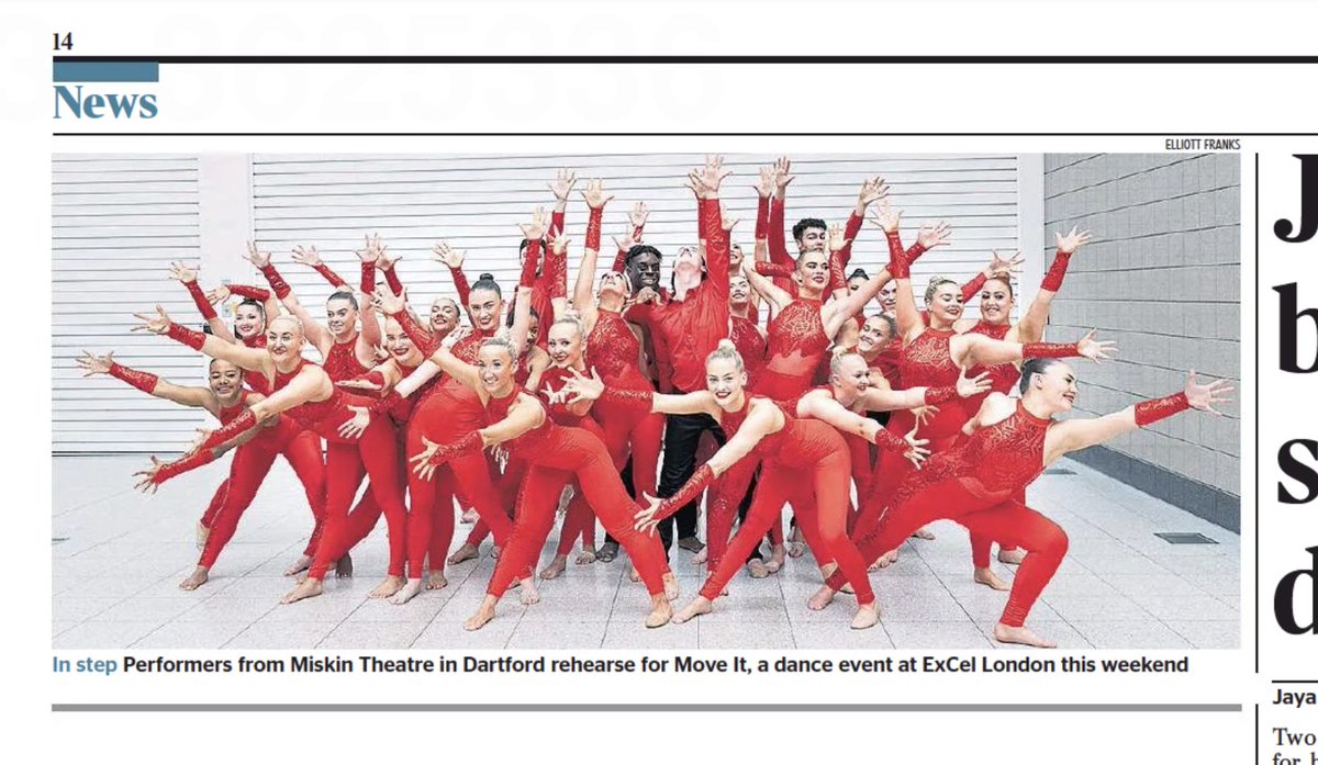 P14 <a href="/thetimes/">The Times and The Sunday Times</a> - young dancers (aged 16 to 19) from the Miskin Theatre Dance Company based in #Dartford, Kent rehearsing at Move It yesterday, they were about to perform on the main stage. <a href="/MOVEITSHOW/">MOVE IT</a> <a href="/MiskinTheatre/">Miskin Theatre</a> #miskintheatre #performingarts #training #kent <a href="/MiskinTweeter/">Miskin Theatre</a>