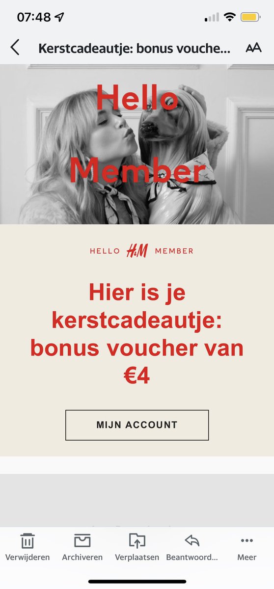 lou_040's tweet photo. Personeel van @hmnetherlands nog in de war vanwege lockdown? Krijg kerstcadeautje net nu de lente begint ;) https://t.co/4c7IgiuANH