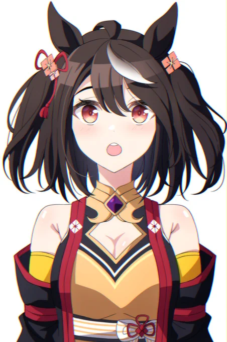 キタサンブラックと視線が合わないトレーナ最初はなんとも思ってなかったけどいざ育ててみたらめっちゃ可愛い子だった 