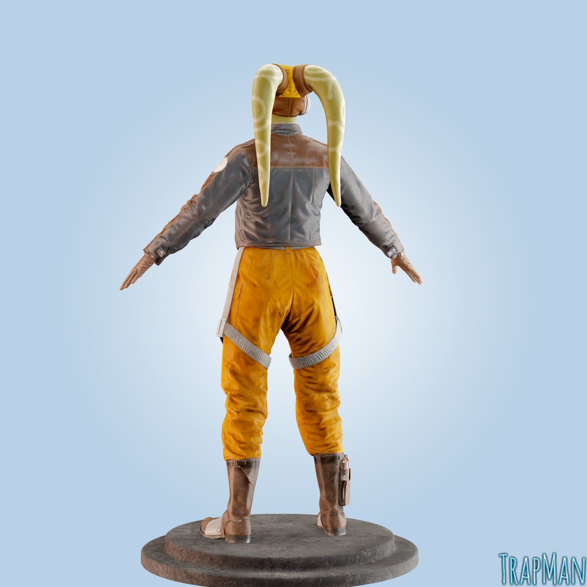 TrapManArtist's tweet photo. #HeraSyndulla #StarWars #StarWarsRebels #blender #3dart #3DCG #3dmodel #femboy #trap #Rule63 #genderswap https://t.co/8MRnYYjCE2