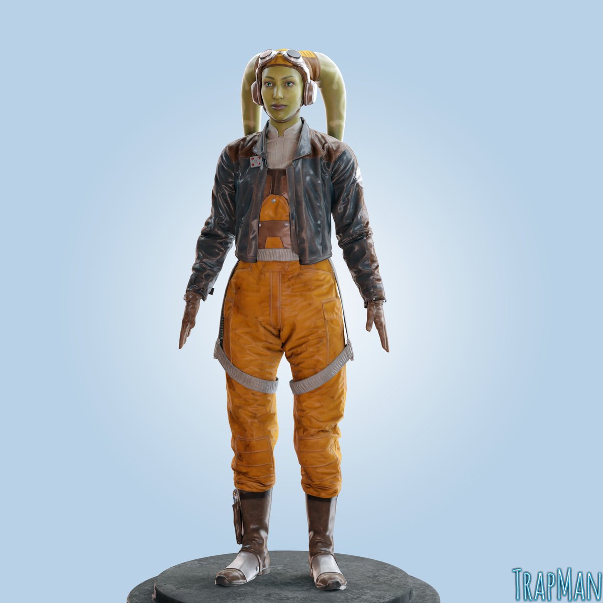 TrapManArtist's tweet photo. #HeraSyndulla #StarWars #StarWarsRebels #blender #3dart #3DCG #3dmodel #femboy #trap #Rule63 #genderswap https://t.co/8MRnYYjCE2