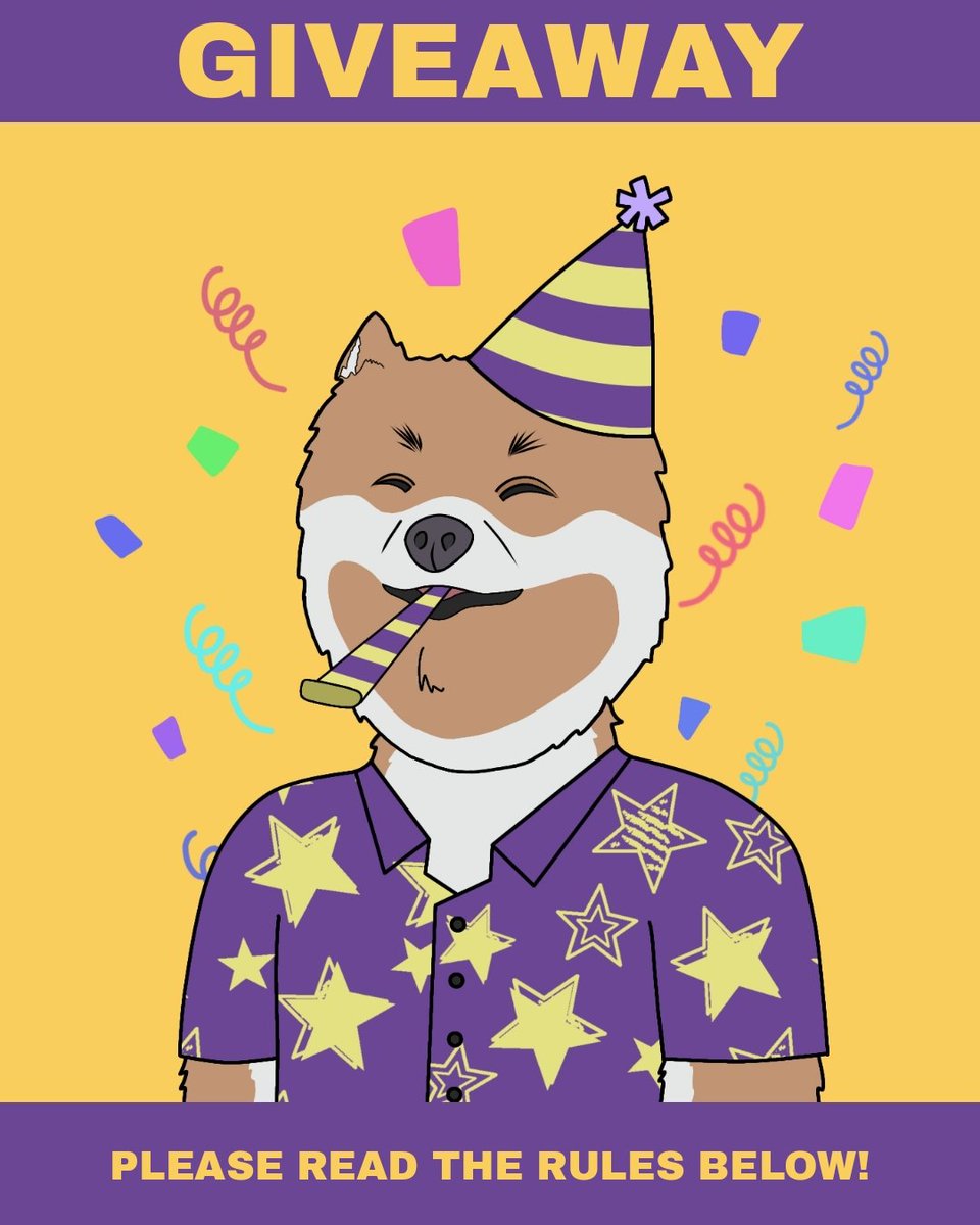 To celebrate the end of phase 1, Dogecon giving away this last NFT (#030) on phase 1 for FREE!

To win this NFT please : 
1. Retweet this post
2. Follow the rules on my instagram (instagram.com/dogecon.nft)

- THE WINNER WILL BE ANNOUNCED ON MARCH 14, 2022 ON MY INSTAGRAM -