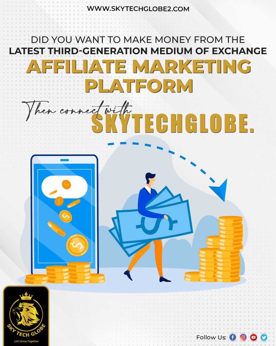 Skytechglobe1's tweet photo. With the increase in technology, the internet has given us a lot of opportunities to work at home and start earning income. Skytechglobe is the latest Affiliate platform associated with the latest blockchain technology with all the decentralized features.
#skytechglobe #Cryptos https://t.co/1DiHTeeqqQ