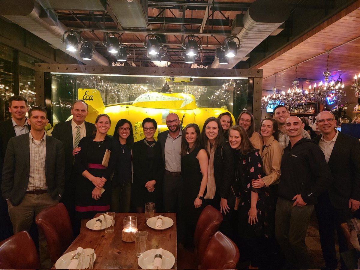There's no family like your residency family! @DukeSurgRes with a strong showing, both with academic surgery and steak domination. #SSO2022 #futurepancreatitans