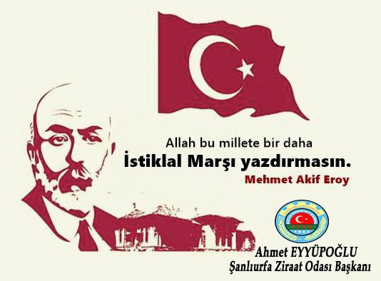 ahmeteyypoglu's tweet photo. Her harfinde şanlı tarihimizin ve ecdadımızın işlendiği, Aziz Türk Milletinin topyekûn mücadelesini anlatan #İstiklalMarşı’mızın kabulünün 101.Yılı kutlu olsun. https://t.co/hoo8tnmKQ1