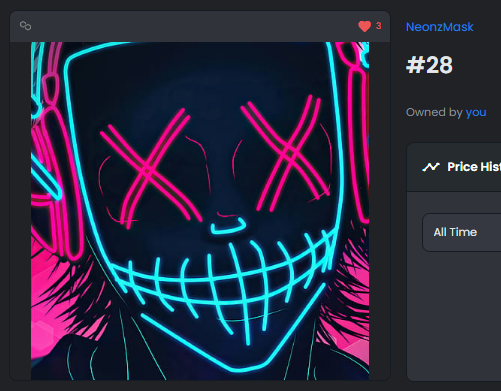 ARTZ (@distinctivefork) on Twitter photo Wow its so freakin dope.. Just bought more #NeonMask and lets start to grow up your #MATIC day by day🌈 thanks so much @NeonzNFT 🤜💥🤛
<a href="/RockyDian/">Moch Rocky Dian</a> <a href="/antonnino77/">KingSvenZ</a> <a href="/udi_hariantoko/">Cak Udik</a> <a href="/ryansapari/">kaksap</a> <a href="/shndynasrul/">shendy nasrul putra</a> <a href="/andikristanto79/">andi kristanto</a> <a href="/rizal_icank27/">matamu27</a> <a href="/Garongelite/">Arcen</a> Wow its so freakin dope.. Just bought more #NeonMask and lets start to grow up your #MATIC day by day🌈 thanks so much @NeonzNFT 🤜💥🤛
<a href="/RockyDian/">Moch Rocky Dian</a> <a href="/antonnino77/">KingSvenZ</a> <a href="/udi_hariantoko/">Cak Udik</a> <a href="/ryansapari/">kaksap</a> <a href="/shndynasrul/">shendy nasrul putra</a> <a href="/andikristanto79/">andi kristanto</a> <a href="/rizal_icank27/">matamu27</a> <a href="/Garongelite/">Arcen</a>