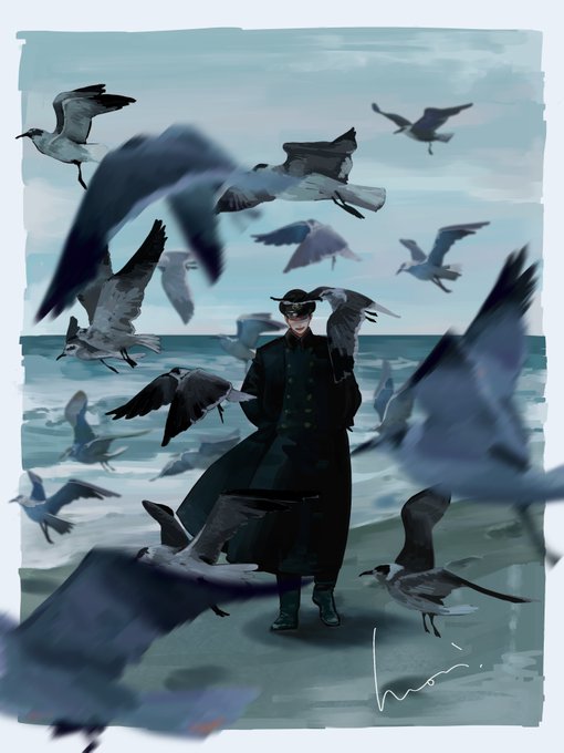 「seagull standing」 illustration images(Latest)