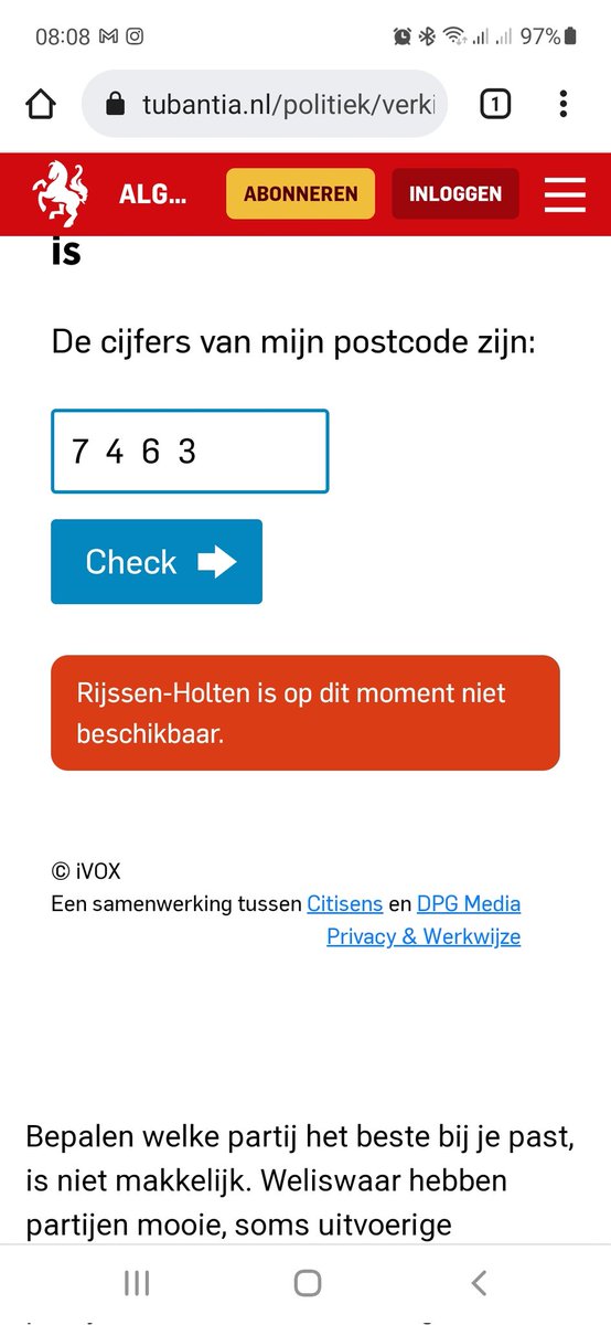 cristawold's tweet photo. Waarom heeft @GemeenteraadRH geen stemwijzer beschikbaar? Geen zwevende kiezers in Rijssen?... lijkt me gek🤔 @CDARH @ChristenUnie_RH @d66rh https://t.co/H904XUh2C6