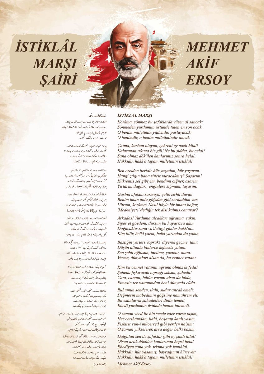 edebalimtal's tweet photo. DAVET
Yer: Şarkışla Aşık Veysel Kültür Merkezi
Tarih:14.03.2022 Pazartesi
Saat:19.00
Okulumuz Öğretmen ve Öğrencileri tarafından hazırlanan İstiklal Marşı'nın Kabulü ve Mehmet Akif Ersoy'u Anma Programına tüm halkımız davetlidir. https://t.co/L5whpFQZAB